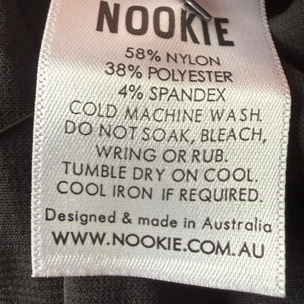 Nookie Reese Bow Mini Dress Black Strapless Boned Bodice NWT Wedding Guest Event - Picture 10 of 11